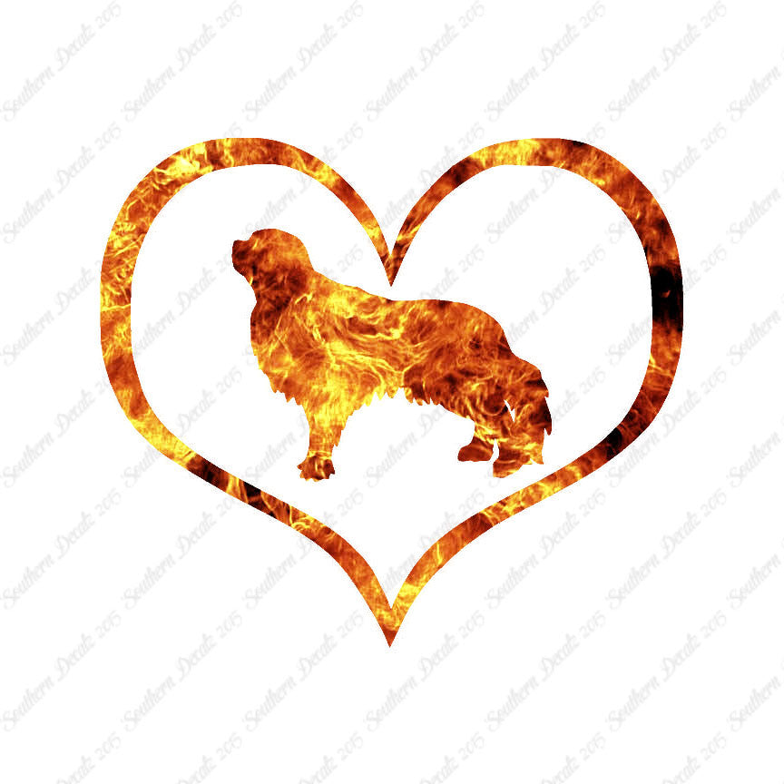 English Toy Fox Spaniel Dog Heart Love