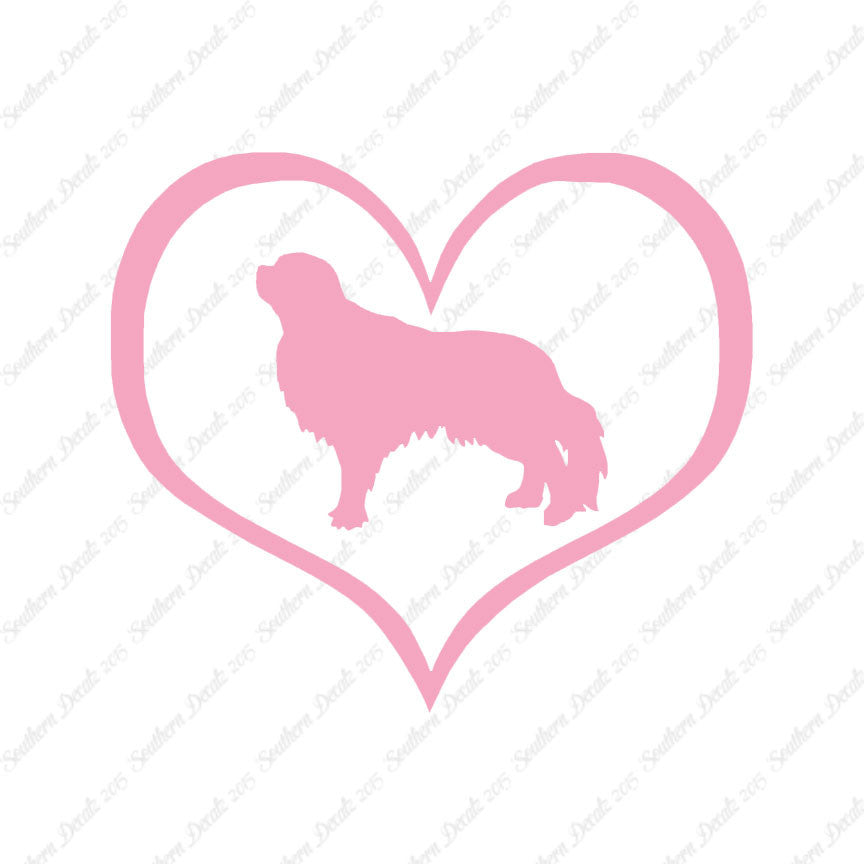 English Toy Fox Spaniel Dog Heart Love