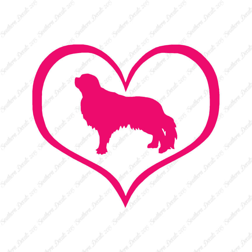 English Toy Fox Spaniel Dog Heart Love