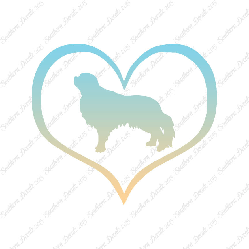 English Toy Fox Spaniel Dog Heart Love