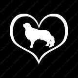 English Toy Fox Spaniel Dog Heart Love