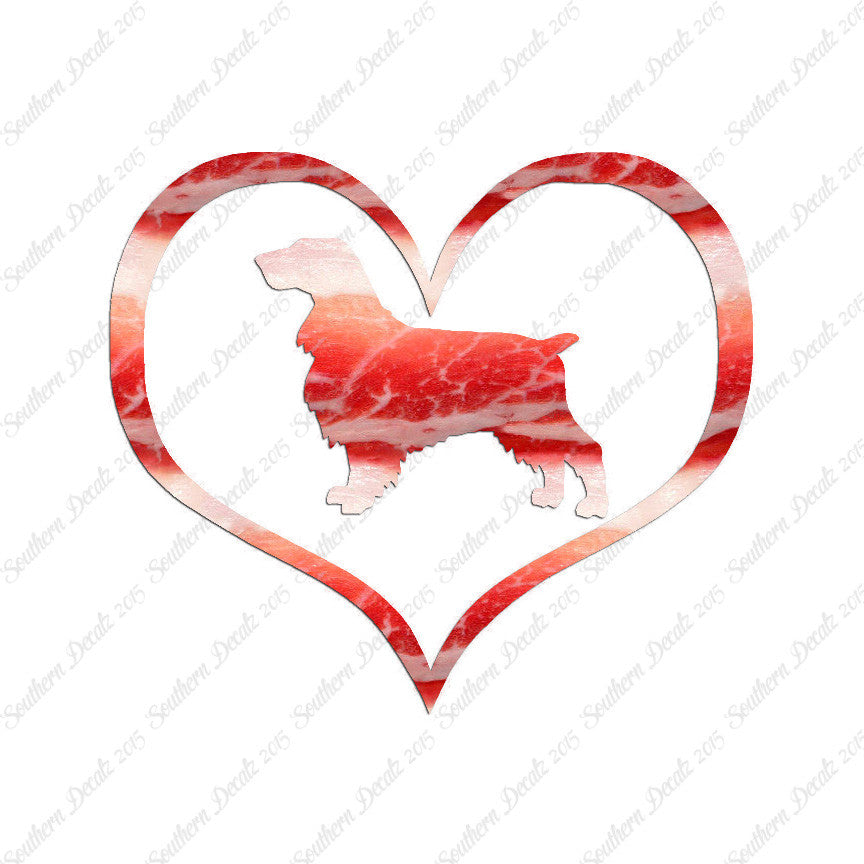 Field Spaniel Dog Heart Love