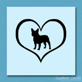 French Bulldog Dog Heart Love