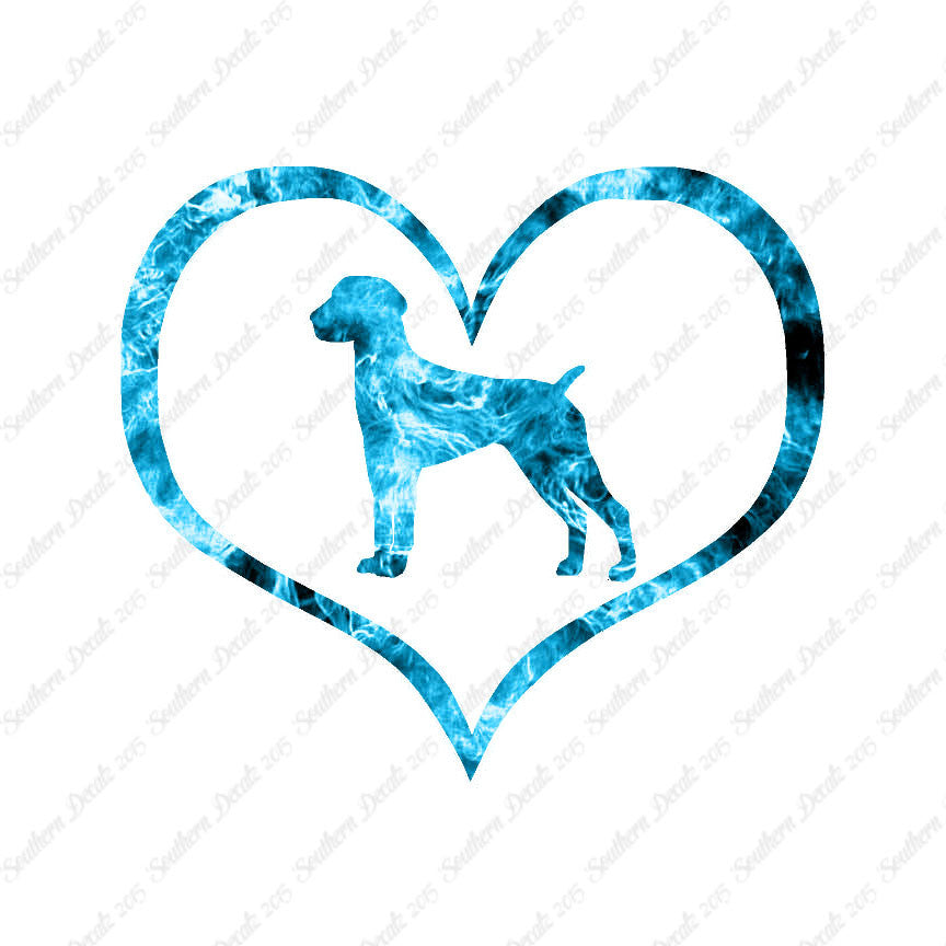 German Shorthaired Pointer Dog Heart Lov