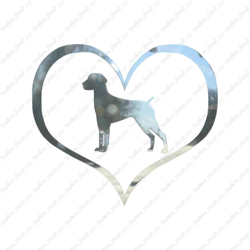 German Shorthaired Pointer Dog Heart Lov
