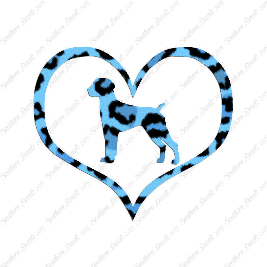 German Shorthaired Pointer Dog Heart Lov