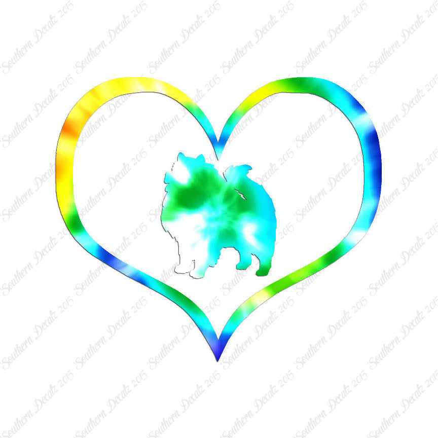 Keeshond Dog Heart Love