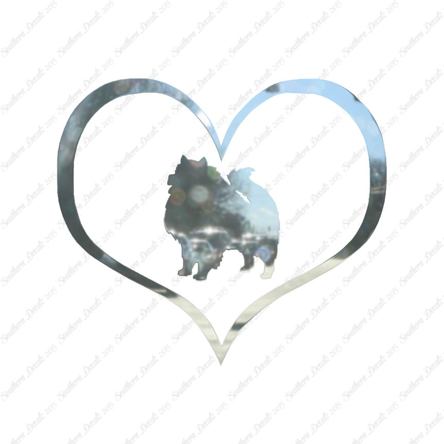 Keeshond Dog Heart Love