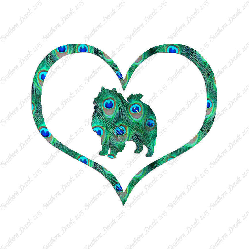 Keeshond Dog Heart Love
