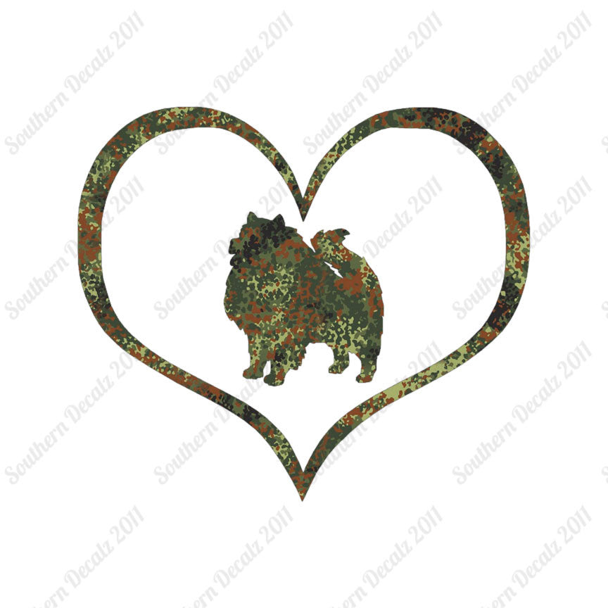 Keeshond Dog Heart Love