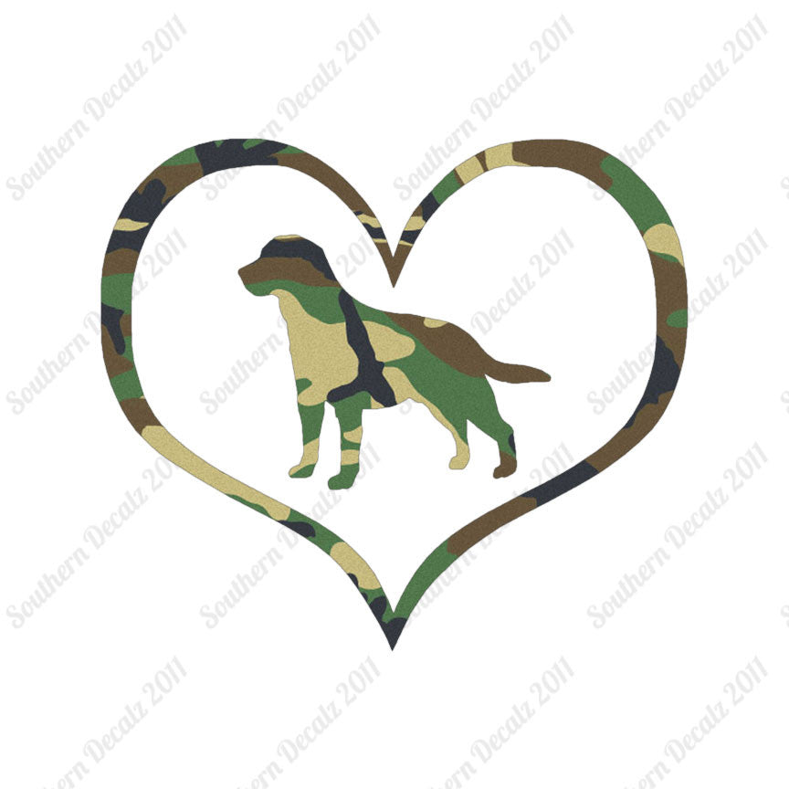 Labrador Retriever Dog Heart Love
