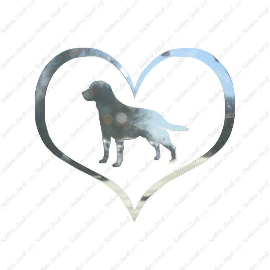 Labrador Retriever Dog Heart Love
