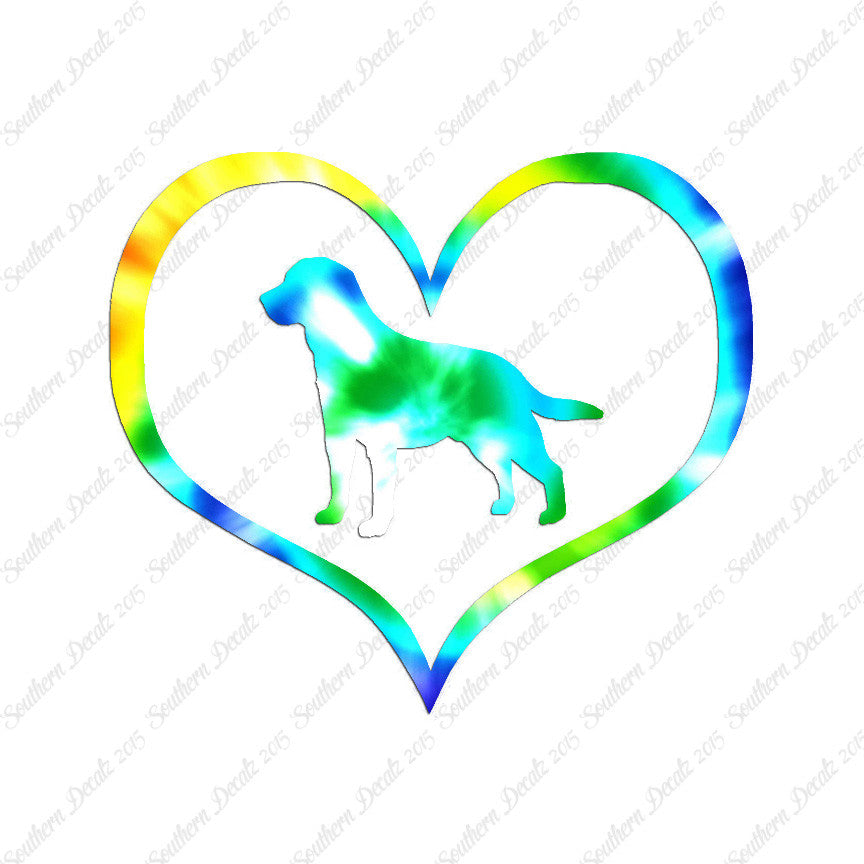 Labrador Retriever Dog Heart Love
