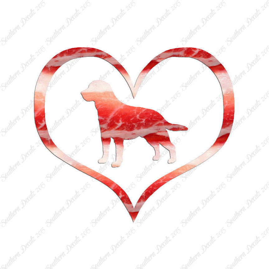 Labrador Retriever Dog Heart Love