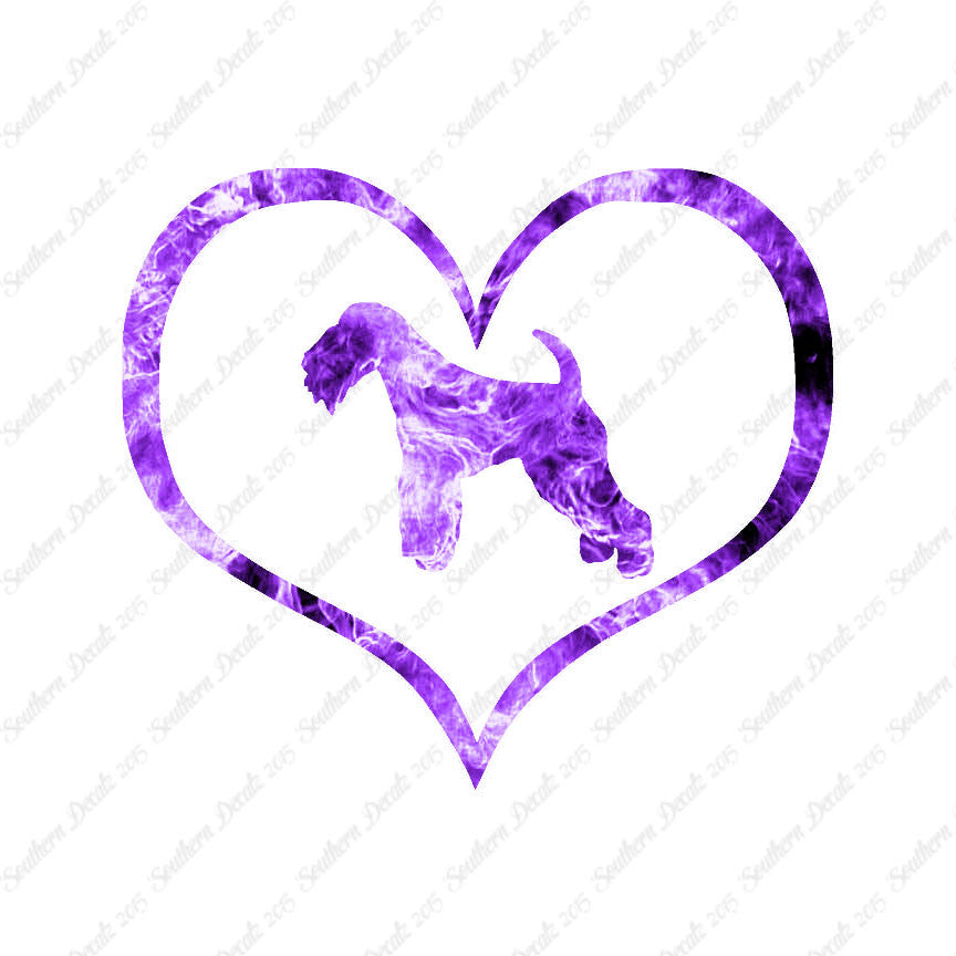 Lakeland Terrier Dog Heart Love