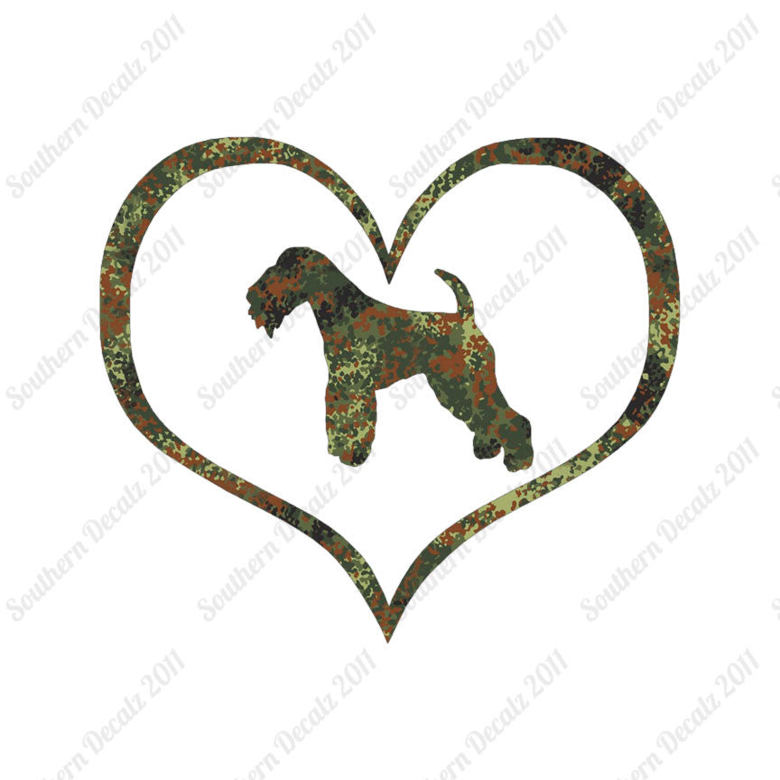 Lakeland Terrier Dog Heart Love
