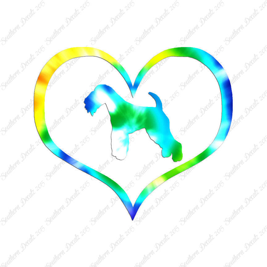 Lakeland Terrier Dog Heart Love