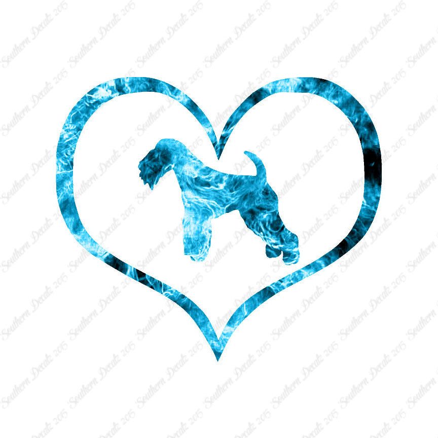 Lakeland Terrier Dog Heart Love