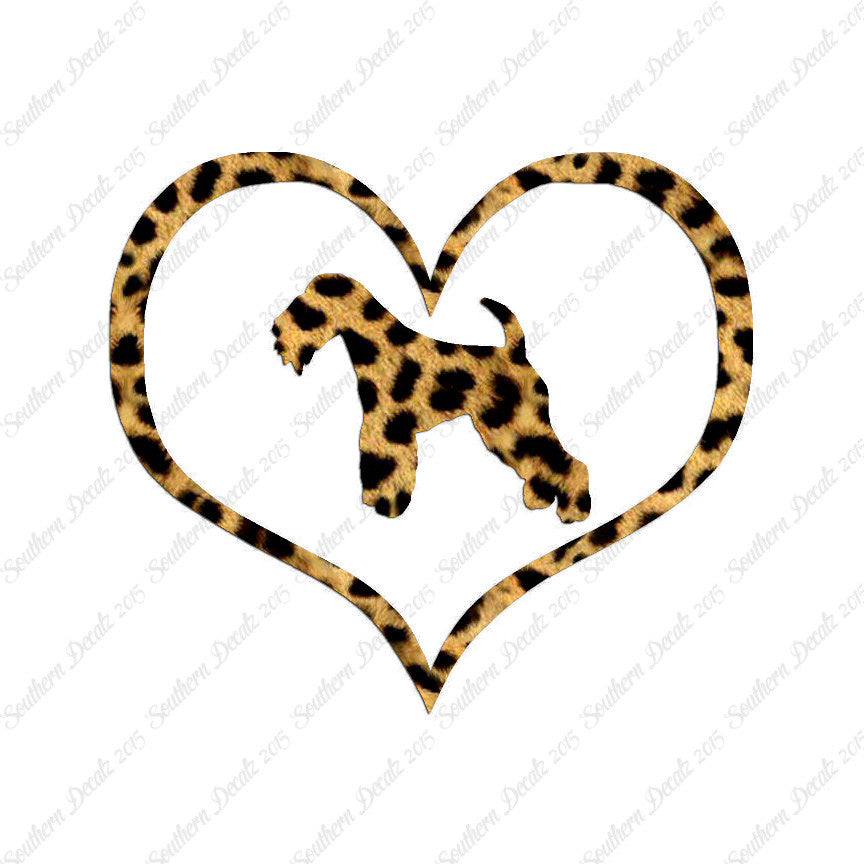 Lakeland Terrier Dog Heart Love