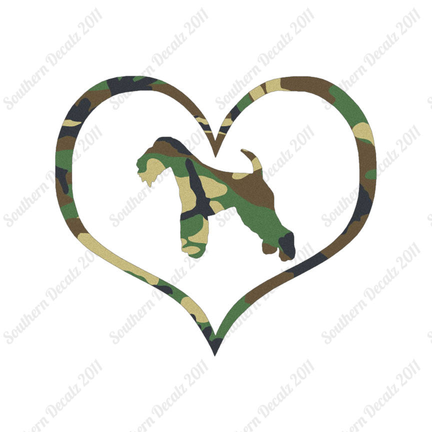 Lakeland Terrier Dog Heart Love