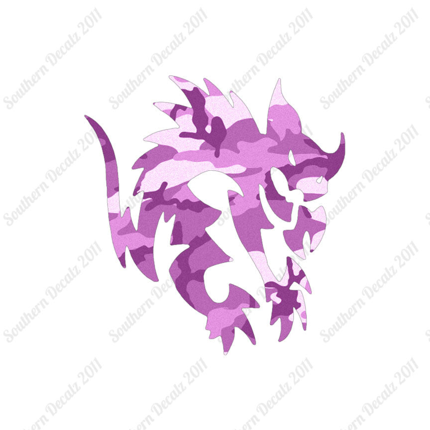Scared Tribal Cat