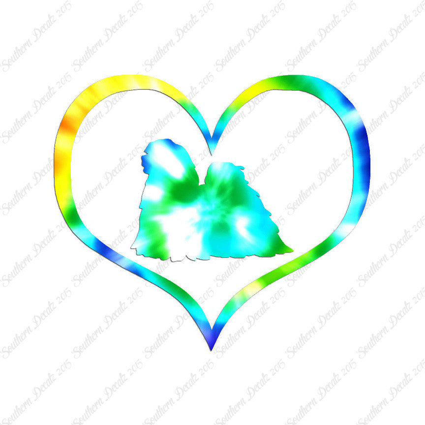 Lhasa Apso Dog Heart Love