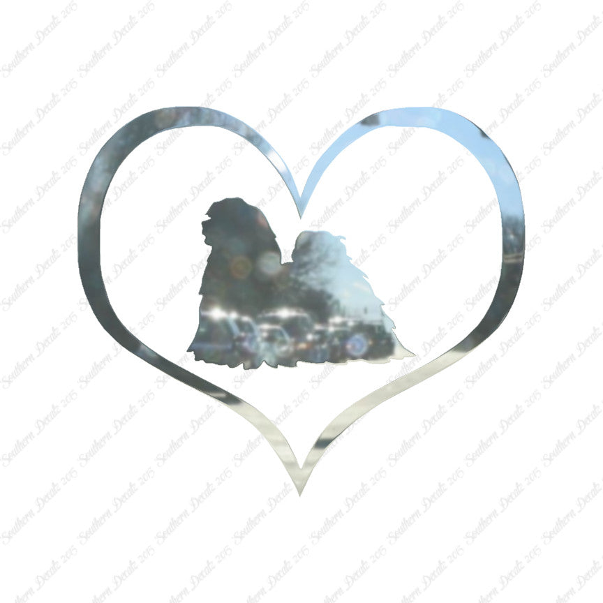 Lhasa Apso Dog Heart Love