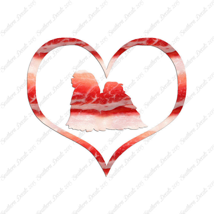 Lhasa Apso Dog Heart Love