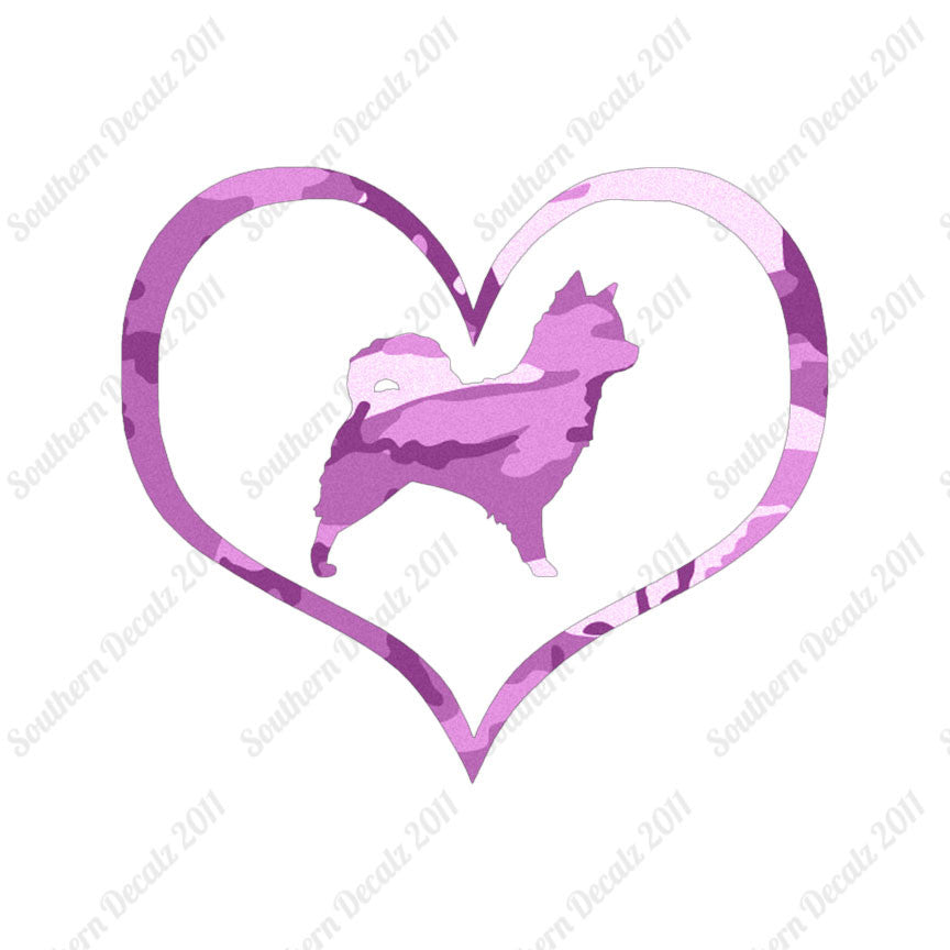 Long Haired Chihuahua Dog Heart Love
