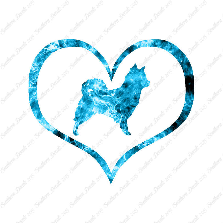 Long Haired Chihuahua Dog Heart Love