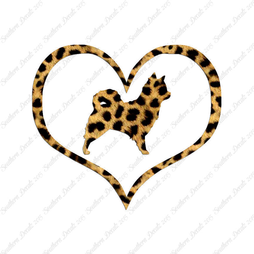 Long Haired Chihuahua Dog Heart Love