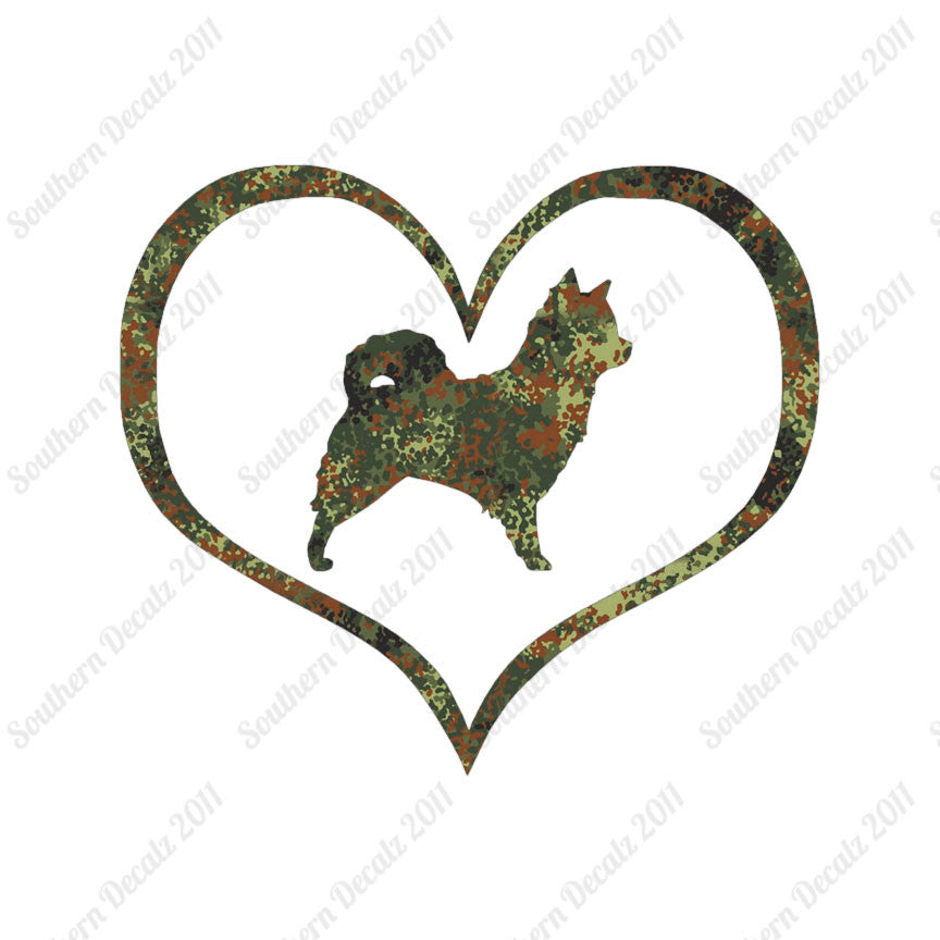 Long Haired Chihuahua Dog Heart Love