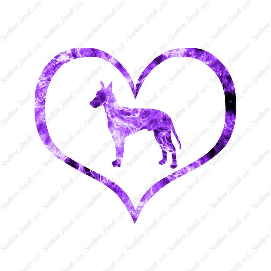 Manchester Terrier Dog Heart Love