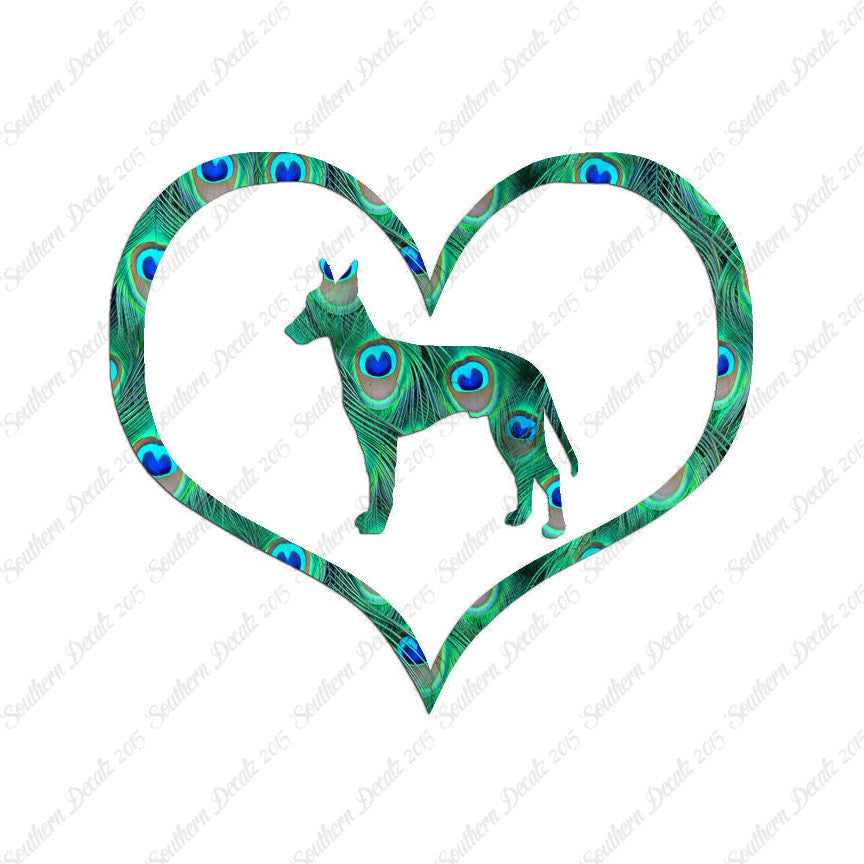 Manchester Terrier Dog Heart Love