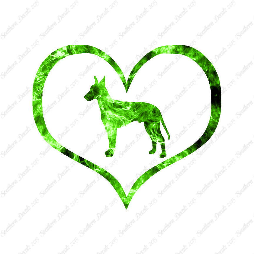 Manchester Terrier Dog Heart Love