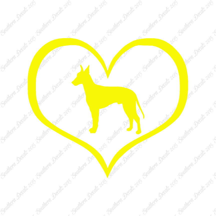 Manchester Terrier Dog Heart Love