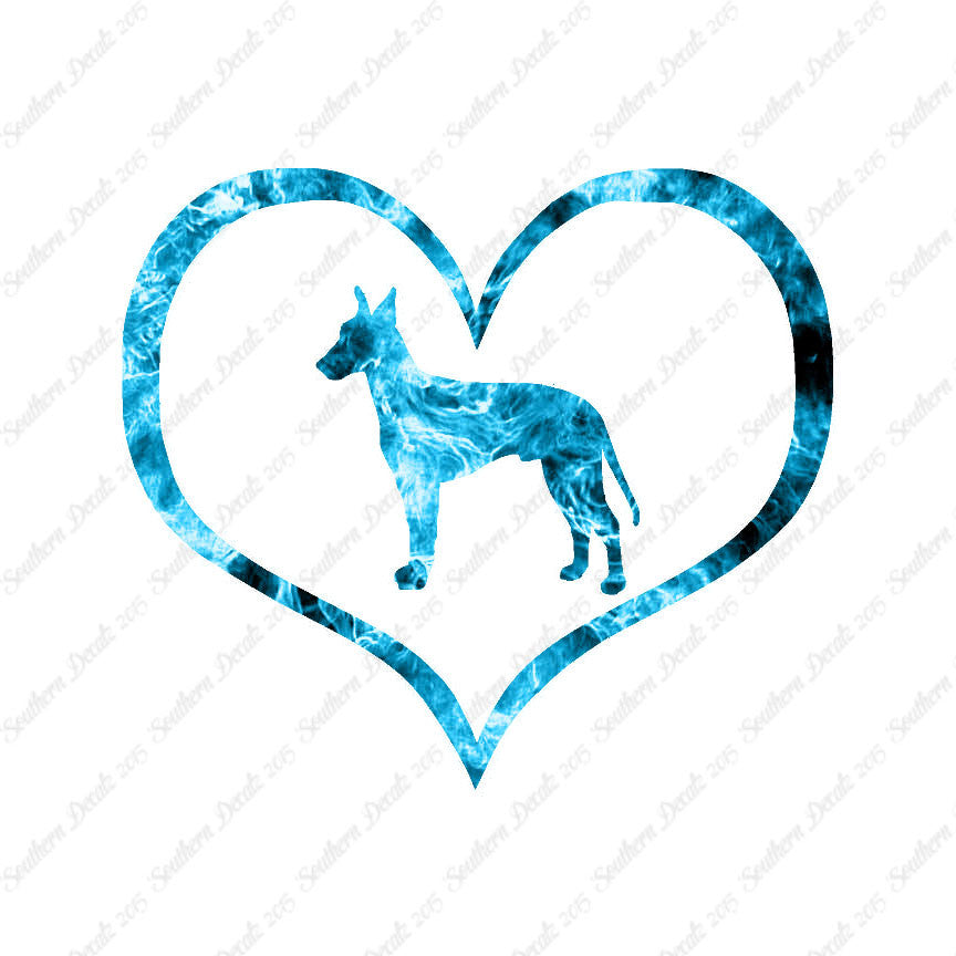 Manchester Terrier Dog Heart Love