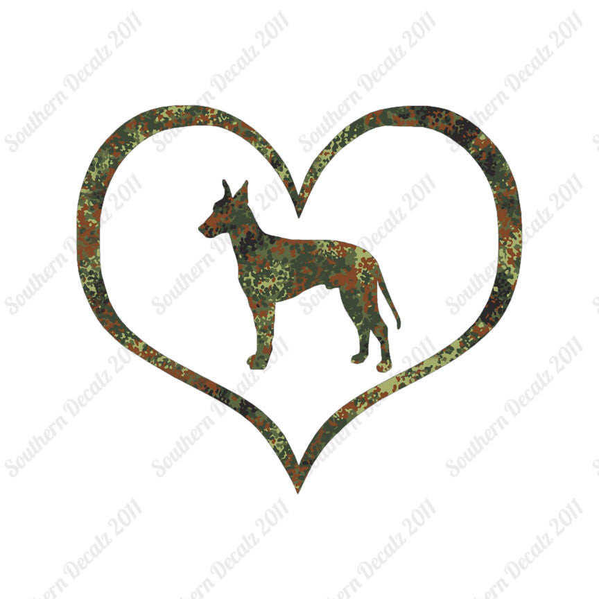 Manchester Terrier Dog Heart Love