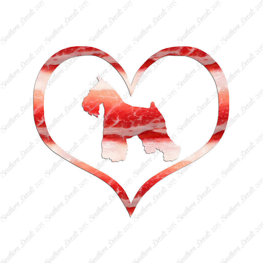 Miniature Schnauzer Dog Heart Love