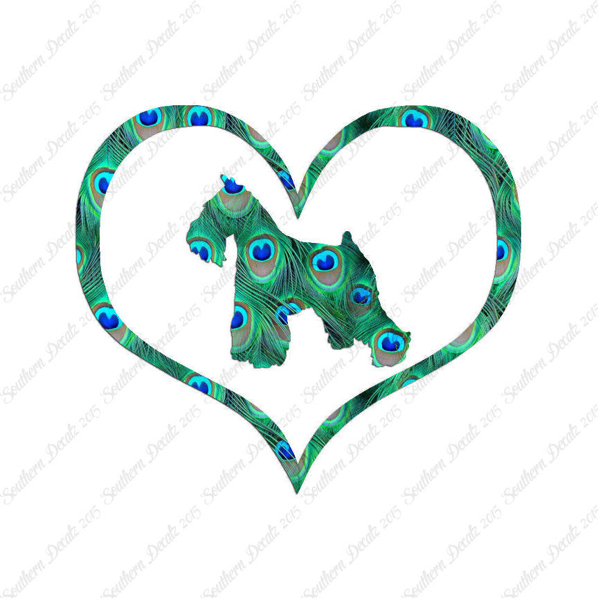 Miniature Schnauzer Dog Heart Love