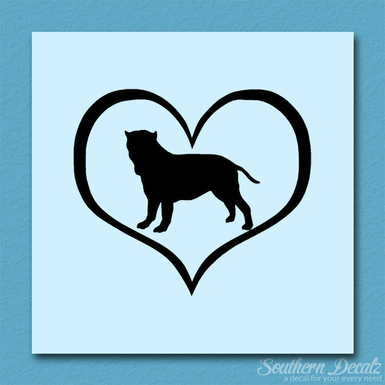 Neapolitan Mastiff Dog Heart Love