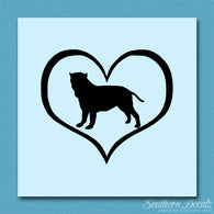 Neapolitan Mastiff Dog Heart Love