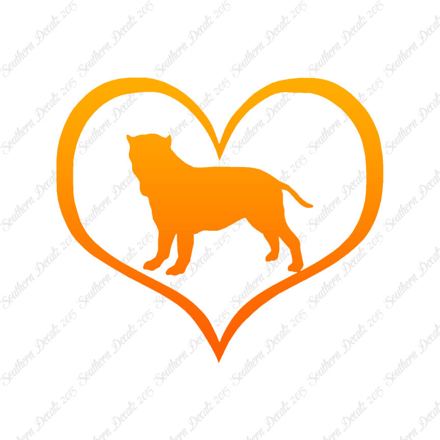 Neapolitan Mastiff Dog Heart Love