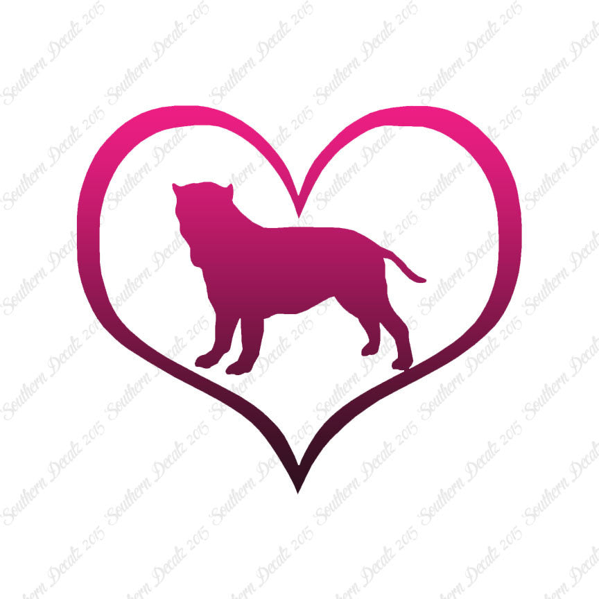 Neapolitan Mastiff Dog Heart Love