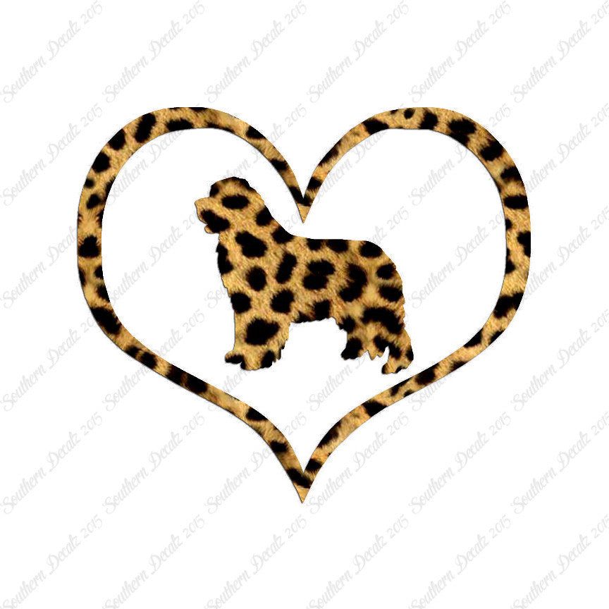 Newfoundland Dog Heart Love