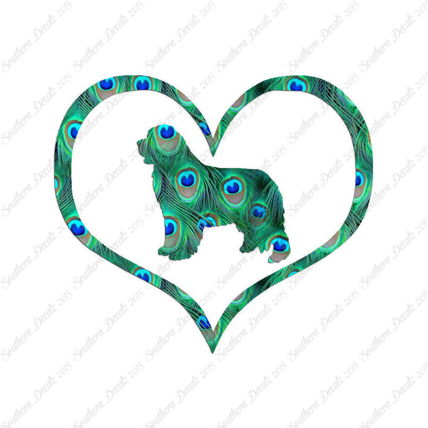 Newfoundland Dog Heart Love