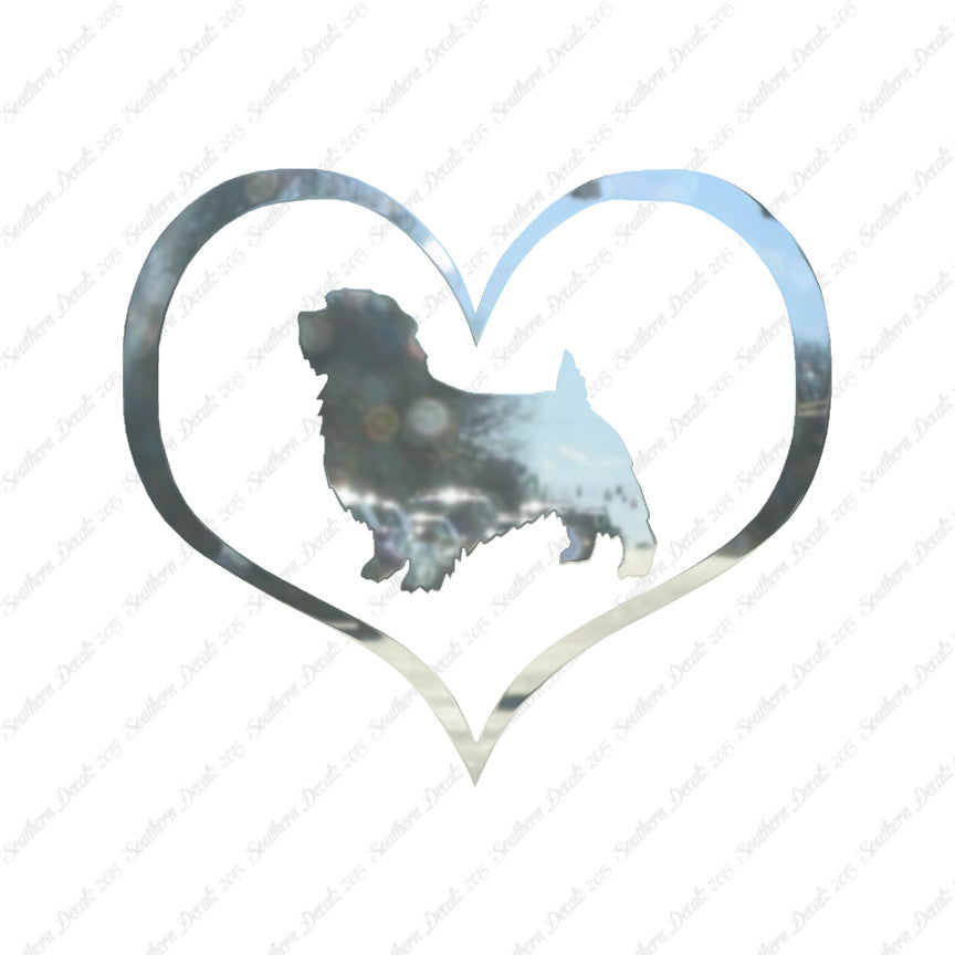 Norfolk Terrier Dog Heart Love