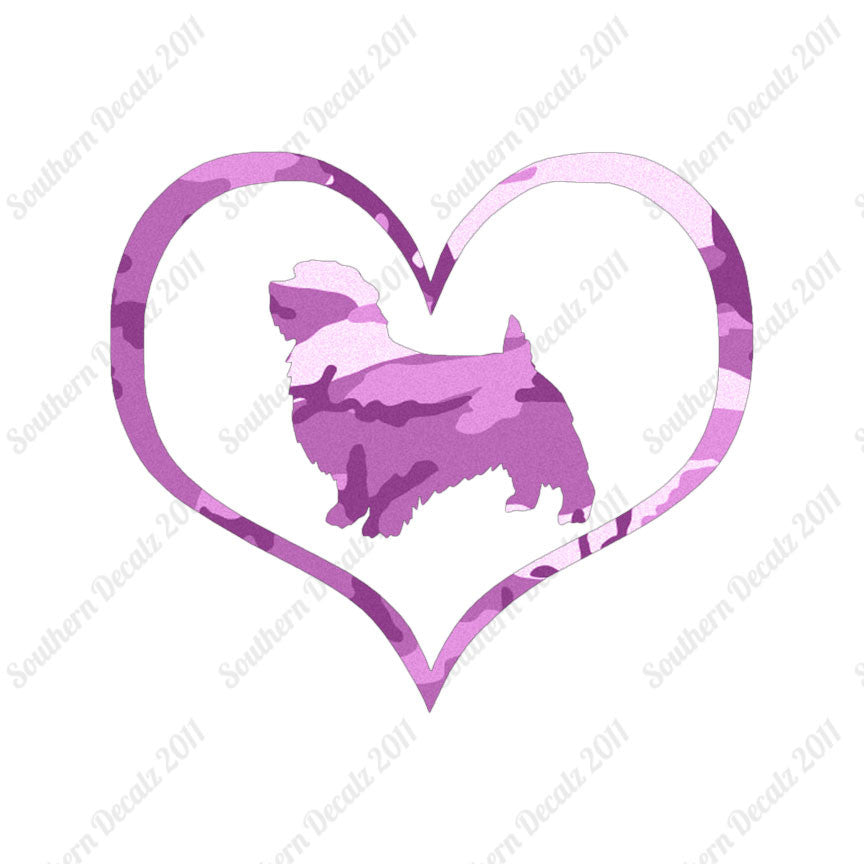 Norfolk Terrier Dog Heart Love