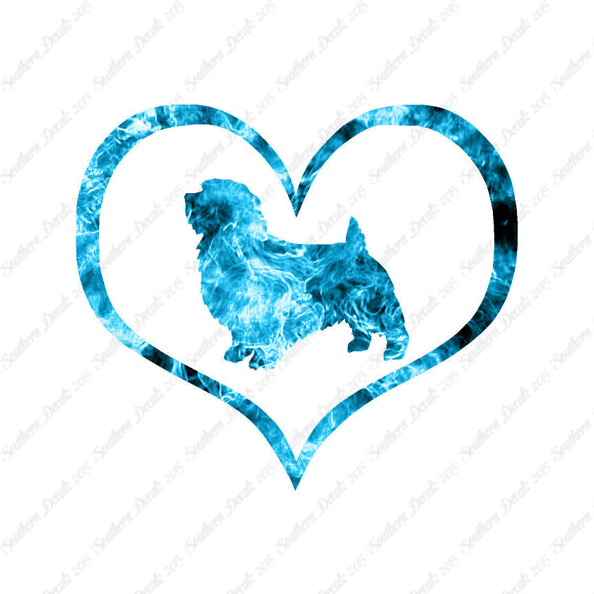 Norfolk Terrier Dog Heart Love
