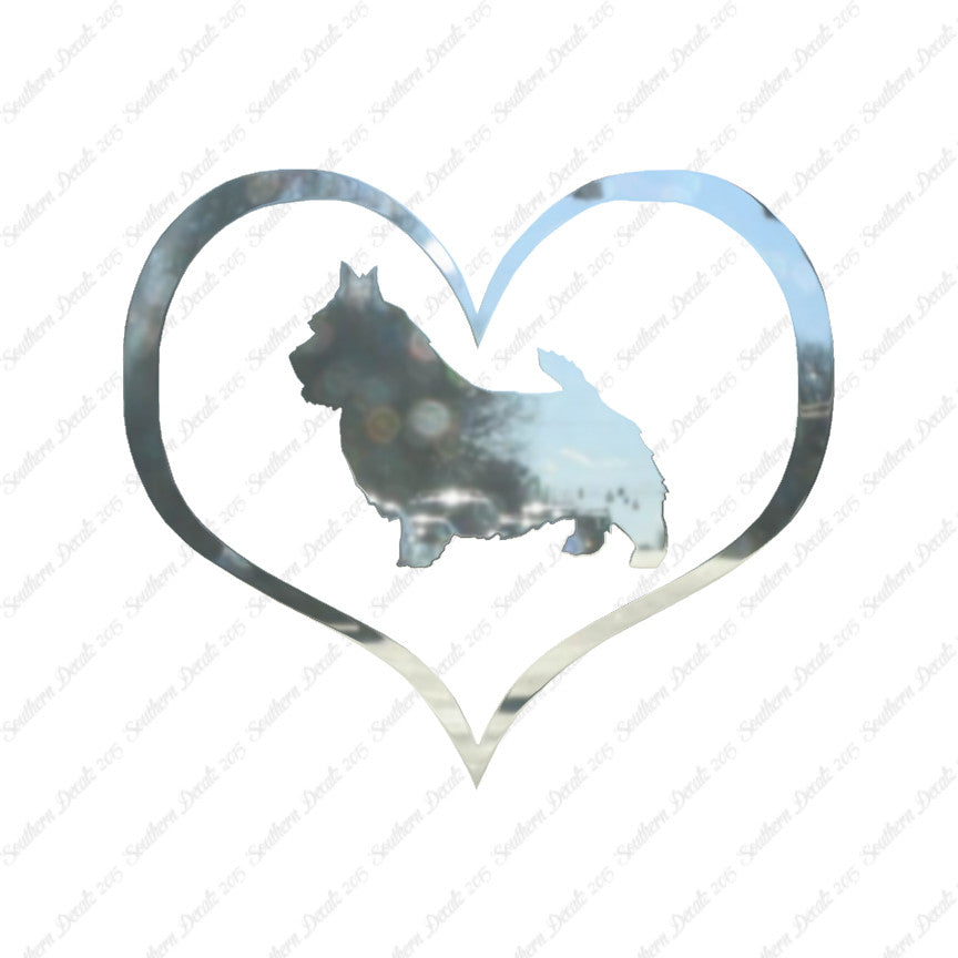 Norwich Terrier Dog Heart Love